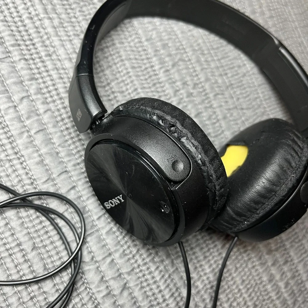 Sony MDR-ZX110NC Noise Canceling‎ On-Ear Headphones – Black